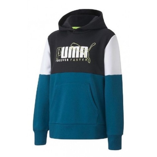 PUMA SUDADERA JR ALPHA HOODIE FL - 583195-36